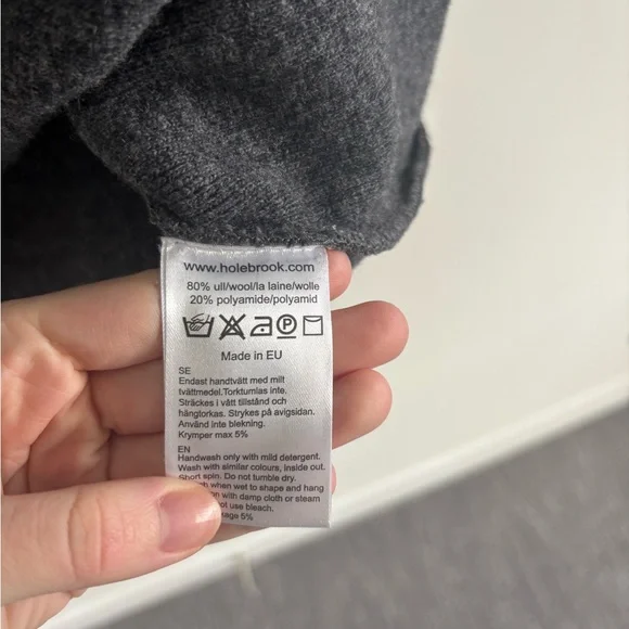 Holebrook Grey Wool Vest - Picture 5 of 5